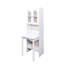 Armoire de bureau multifonctionnelle avec tablette et tiroir pliable pour bureau à domicile-1679578429