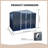 10ft x 8ft Outdoor Metal Storage Shed With Window And Lockable Door-106325661