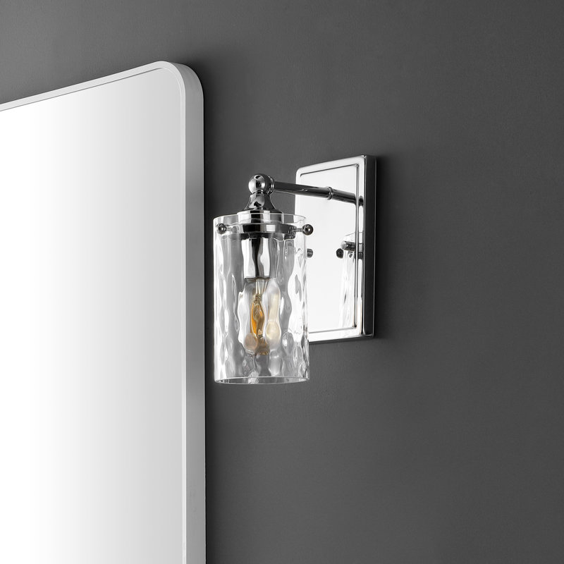 Applique murale en fer Tymvou, Chrome