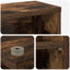 Engineered Wood 92cm H Media Shelves-181374010