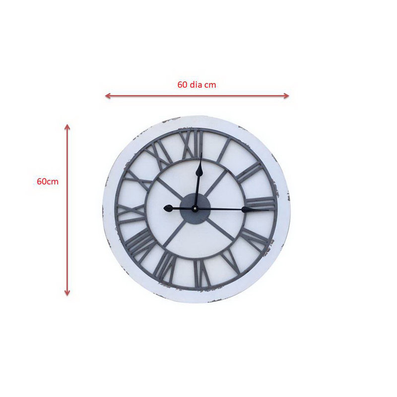 Mcquade Metal Wall Clock