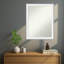 Maya Non-Beveled Framed Wall Mirror-118340518-119688216