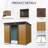 8Ft X 6Ft Outdoor Metal Storage With Lockable Sliding Doors And Transparent Plate For Garden, Lawn-121497818