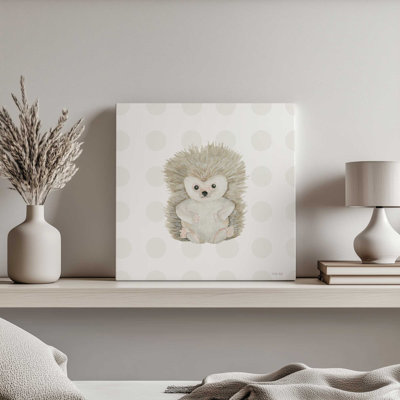 Baby Hedgehog by Cindy Jacobs Art Print