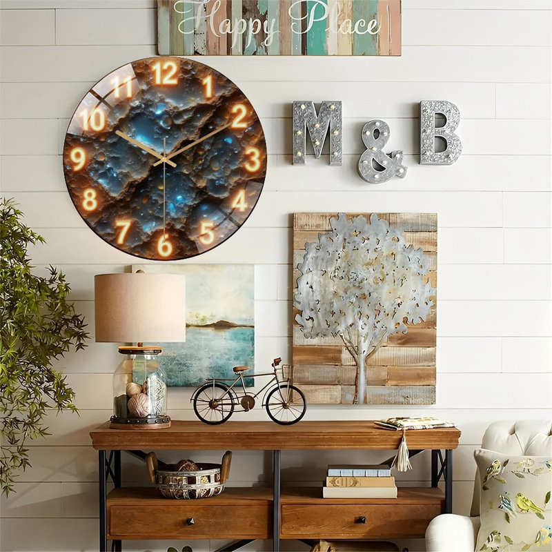Horloge murale 12 po