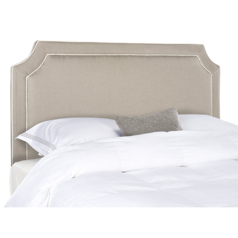 Cloverdale Upholstered Panel Headboard, Queen, Oyster