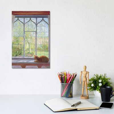 Window In Spring by Timothy Easton - Wrapped Canvas Gallery-Wrapped Canvas Giclée