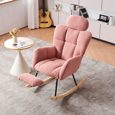 Fauteuil oscillant rembourré Myroslava