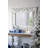 Blanding Wood Flat Wall Mirror