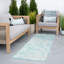 Tapis floral intérieur / extérieur Bafti-1243609383