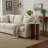 Marble and Mango Wood Accent Table