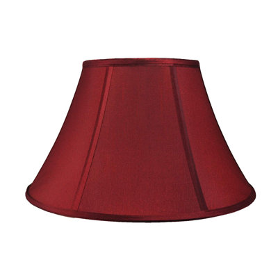 Abat-jour cloche en soie / shantung (araignée)