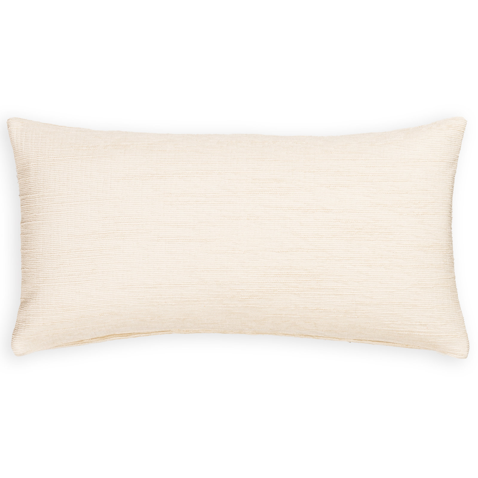 Haven Solid Accent Pillow, Cream, Polyester, Rectangular 14"H x 36"W