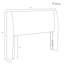 Tête de lit tapissier à oreilles Stickland-323707850-374656819