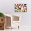  «Tilt Shift 3» par Cheryl Warrick, art mural sur toile, 26 po x 18 po