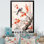 «Asian Art Sumi Bird Serenity VII», reproduction sur toile
