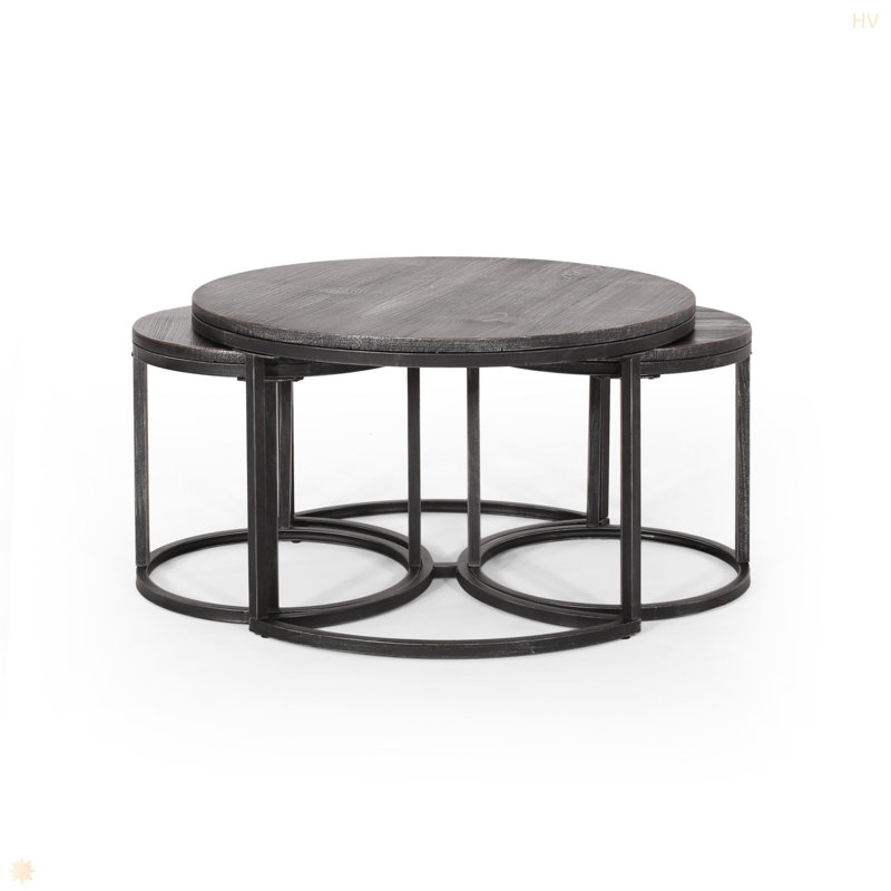 Ensemble de tables basses, Gris