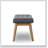 Delilah Modern Bench (Fabric)