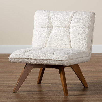 Chorley 26.8" Wide Polyester Slipper Chair