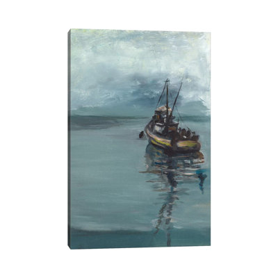 The Fisherman's Tale by Andy Beauchamp - Wrapped Canvas Painting