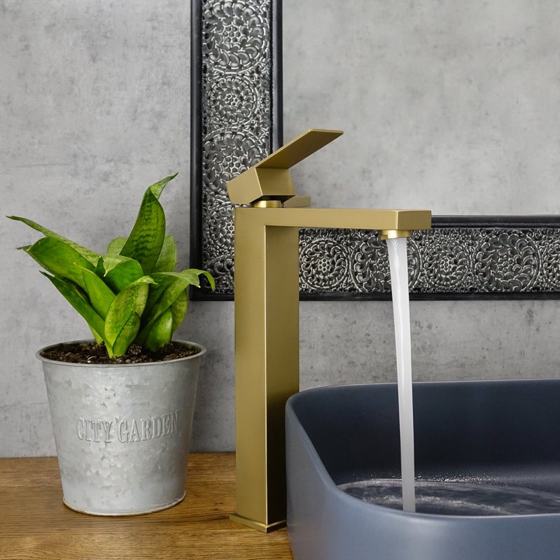 Basin Tap Faucet Teramo, Gold