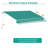Outsunny 13' X 8' Retractable Awning, Patio Awnings, Sunshade Shelter W/ Manual Crank Handle, UV & Water-Resistant Fabric And Aluminum Frame For Deck, Balcony, Yard-501580381-488524987