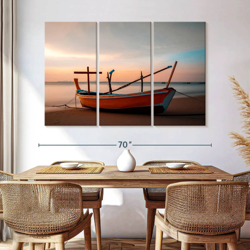 Gillard Boat In Koh Phi Phi, 36" H x 57" W