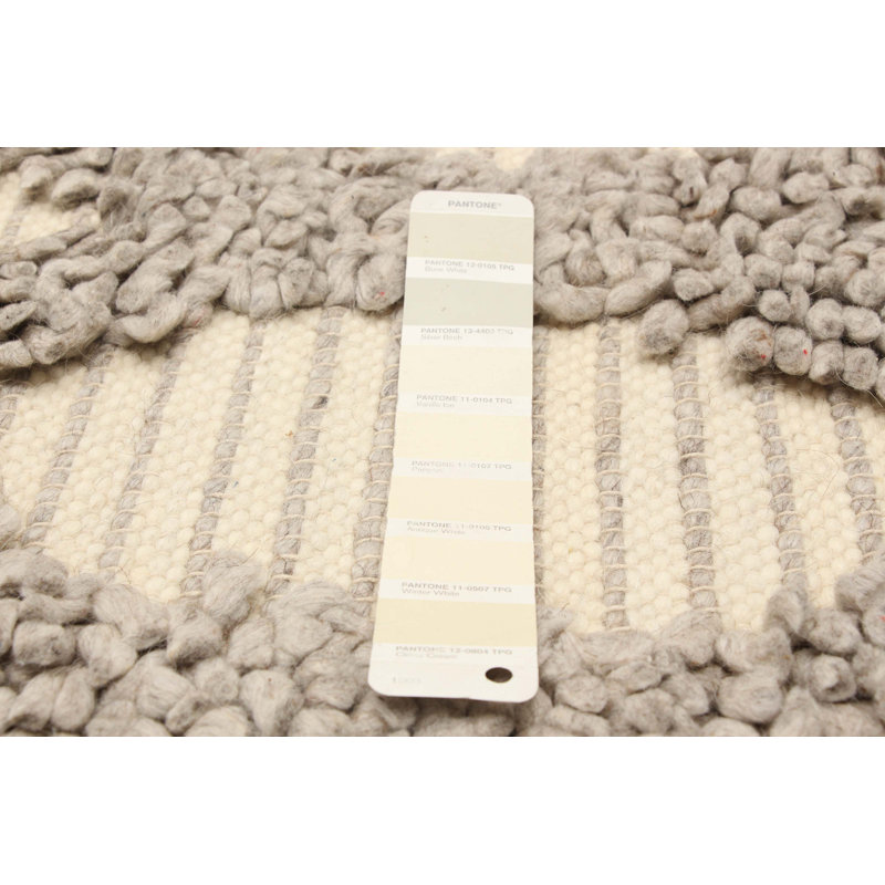Tapis rectangulaire nouvel âge en laine 5 pi 2 po x 7 pi 9 po Demitrice