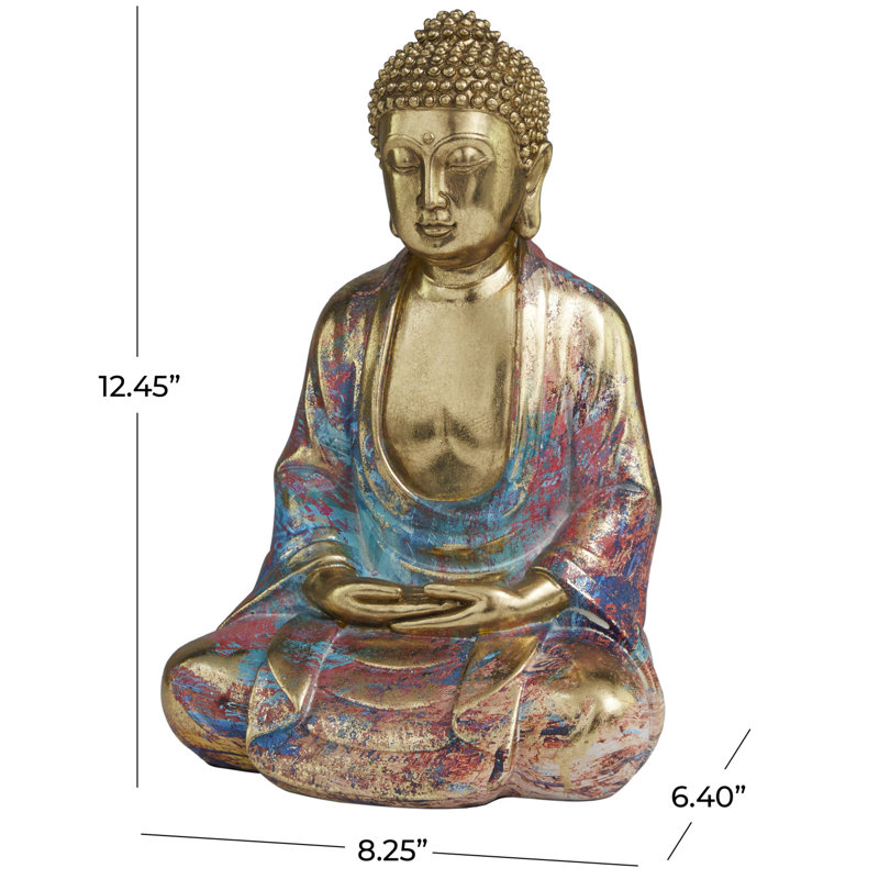 Margrit Religious & Spiritual Figurines & Sculptures, 12.45" H x 8.25" W x 6.4" D