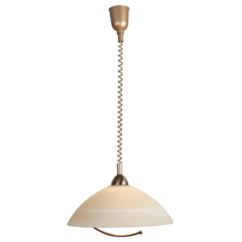 Stephanie 1 - Light Bowl Pendant, Antique Bronze