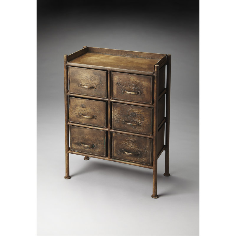 Kori Solid Wood 58.4cm W 6 - Drawer Chest of Drawers