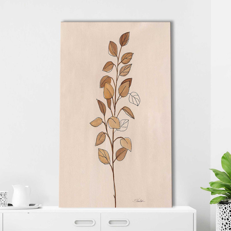 Farm Branch I - Peinture, L 18 po x H 30 po, Toile tendue