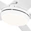Ventilateur de plafond à DEL de 43,96 po avec télécommande et ensemble d'éclairage inclus-88521691