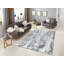 Gris clair/Tapis décoratif abstrait de la collection Studebaker-1681792691