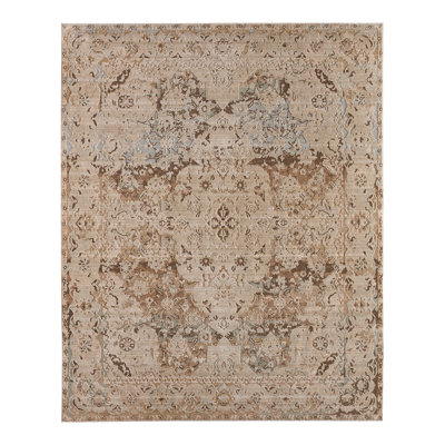 Jaipur Living Xaviera Powerloomed Traditional Gray/Multicolor Runner Rug (3'1inX9' RNR)
