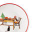 8" Christmas Doodles Plates, Set of 4