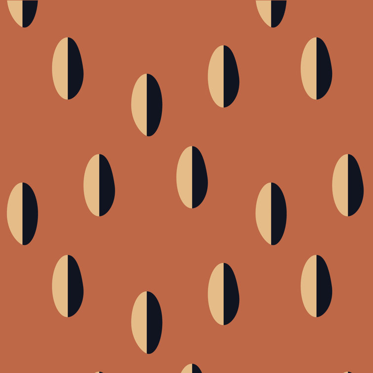 Shape of Color Split 10' L x 24" W Peel and Stick Wallpaper Tile