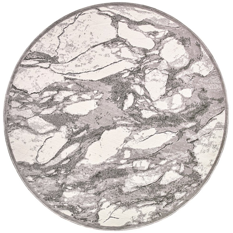 Gabrielle Abstract Area Rug, Round 195cm