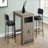 Dining Table, 48" Rectangular, Counter Height, Kitchen, Small, Storage-1765901265
