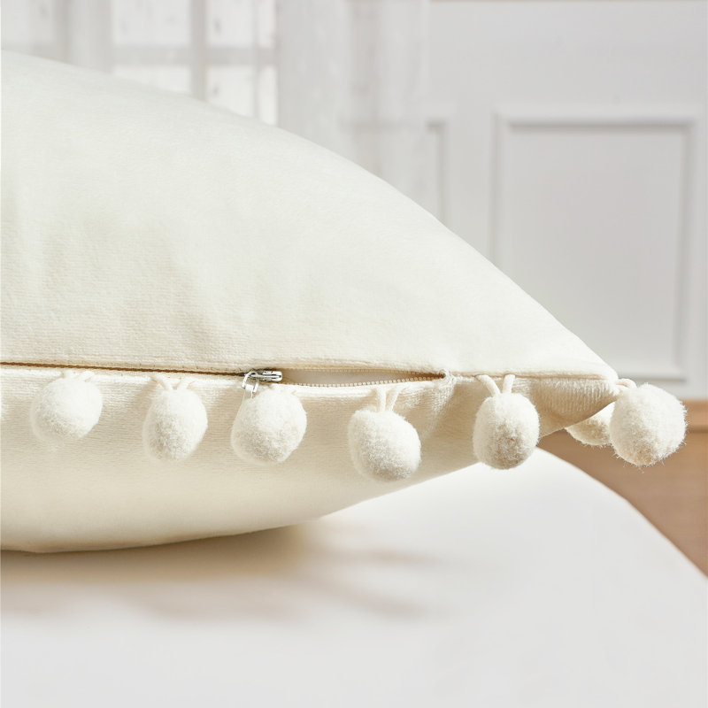 Housse de coussin Irwinton, Crème, 18" x 18"