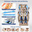 Fauteuil de massage chauffant en similicuir