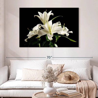 Fleurs de lys blanc Harnek
