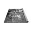 Tapis abstrait contemporain blanc HR-597094218
