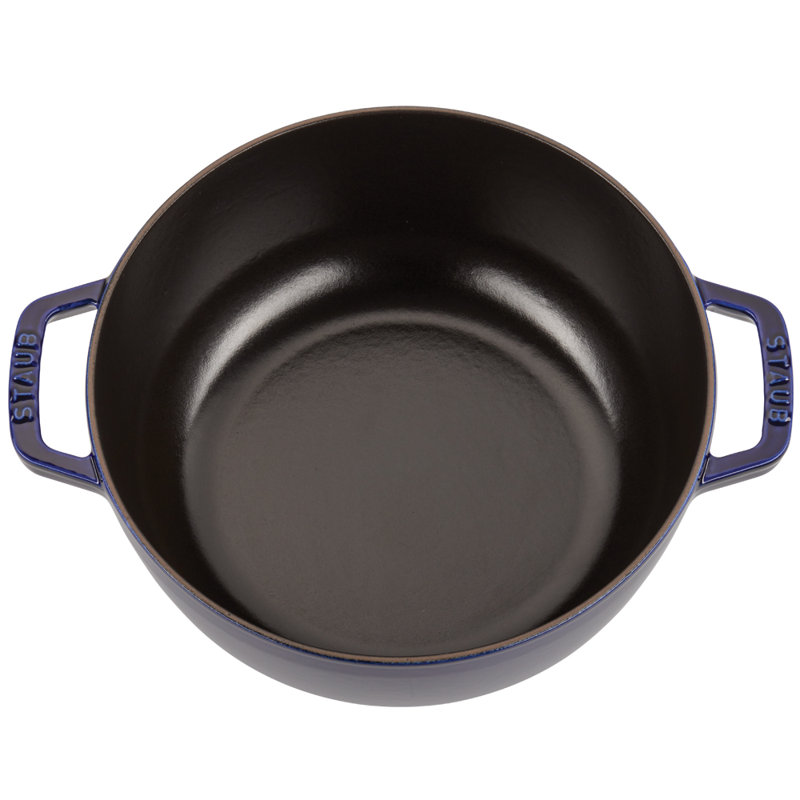 Cast Iron 3.8-qt Essential French Oven, Dark Blue