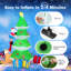 Arbre de Noël gonflable 7 pi Père Noël