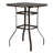 Haydn Square Outdoor Bar Table , 31.5'' in. W 31.5'' in. D-1671096244