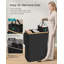 Fabric Laundry Basket with Handles-819434178