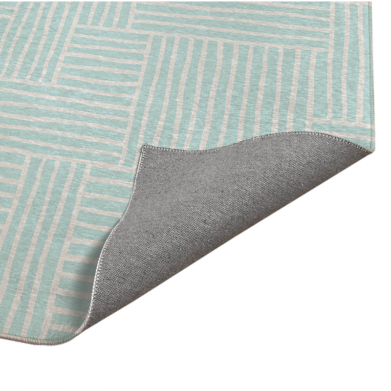 Paillasson Grid Puz, Bleu clair, L 48 po x L 72 po