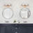 3-Light 21'' W Gold Glam Bathroom Vanity Light ETL Certified