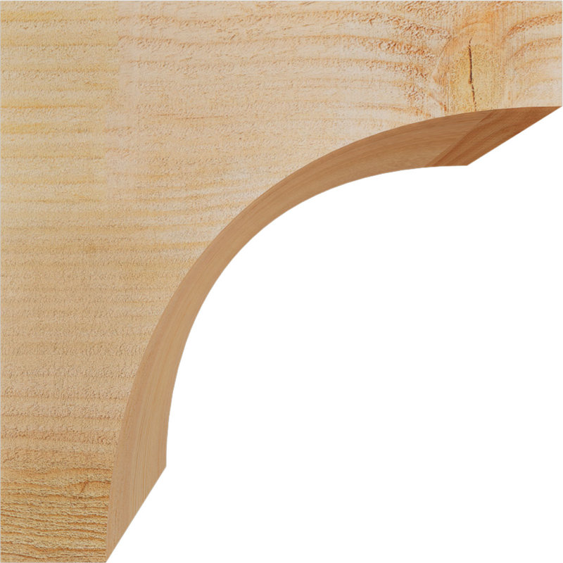 Huntington Corbel, H 12 po x l 6 po x P 12 po, Sapin de Douglas, Sciage brut